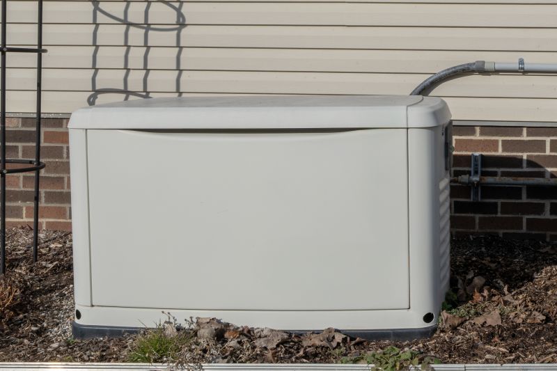 Generator in a Residential Yard